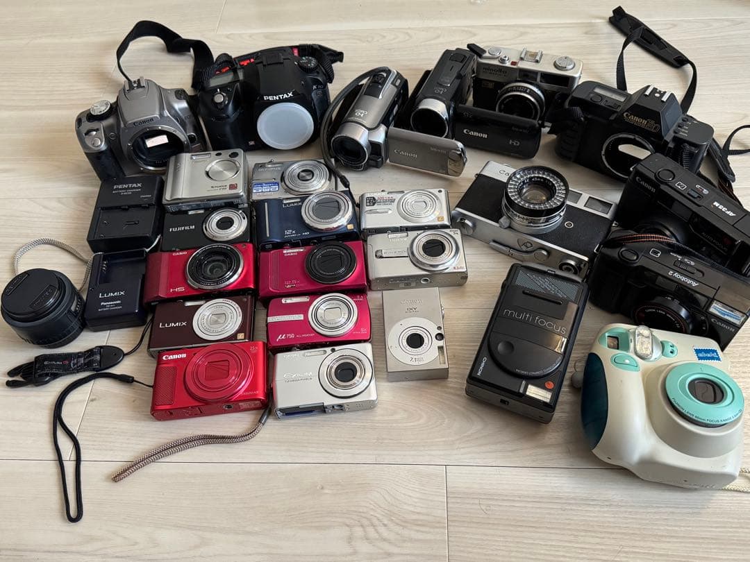 デジカメ・フィルムカメラ　24台まとめ