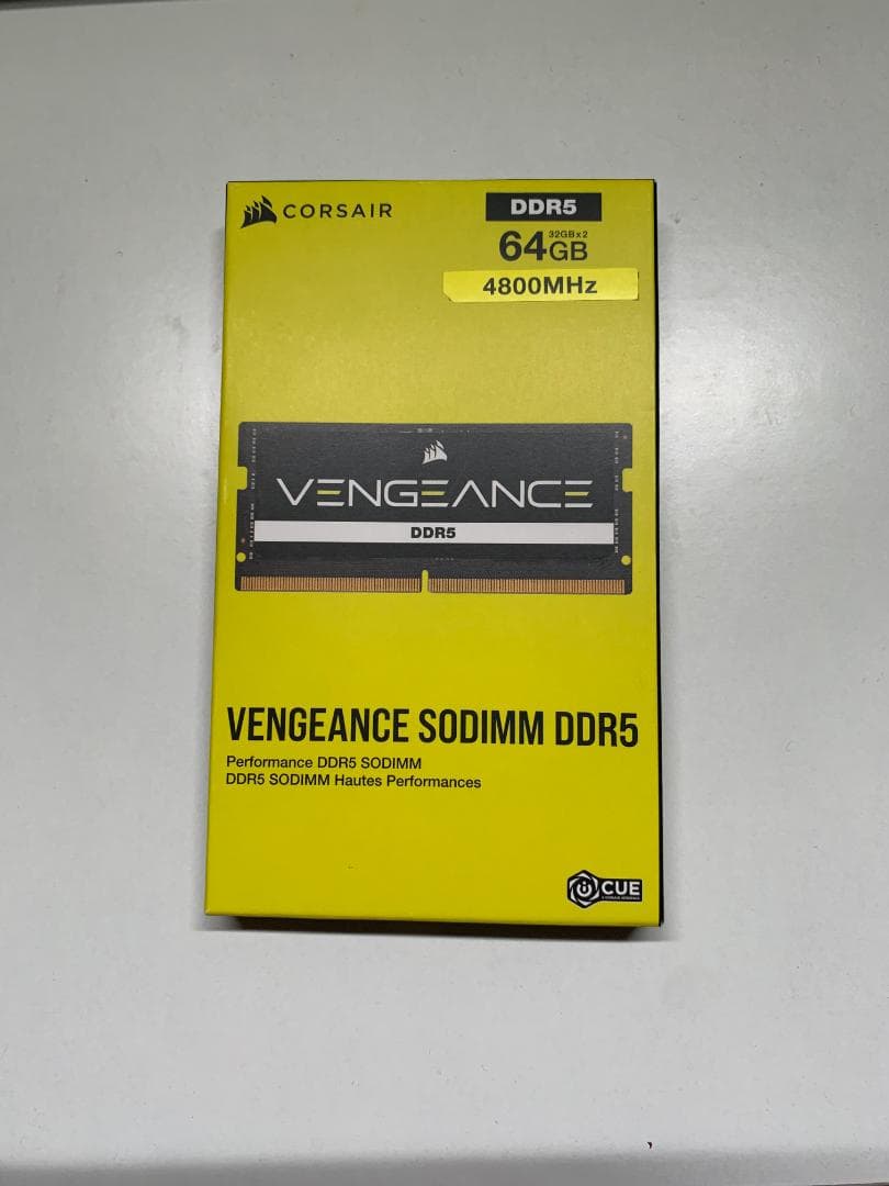 CORSAIR SO-DIMM DDR5-4800Hz [32GB×2枚]