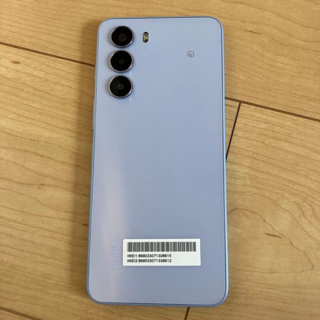美品　nubia S 5G ライトパープル