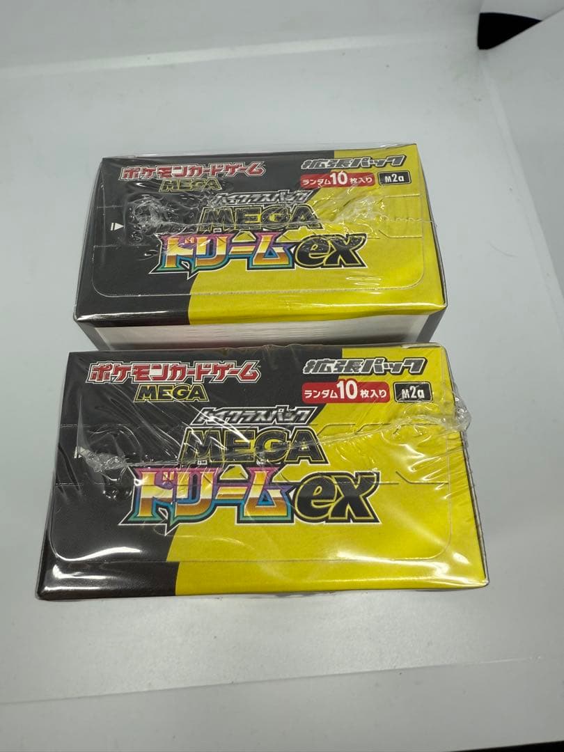 ポケモン　メガドリームex　2boxシュリンク付き