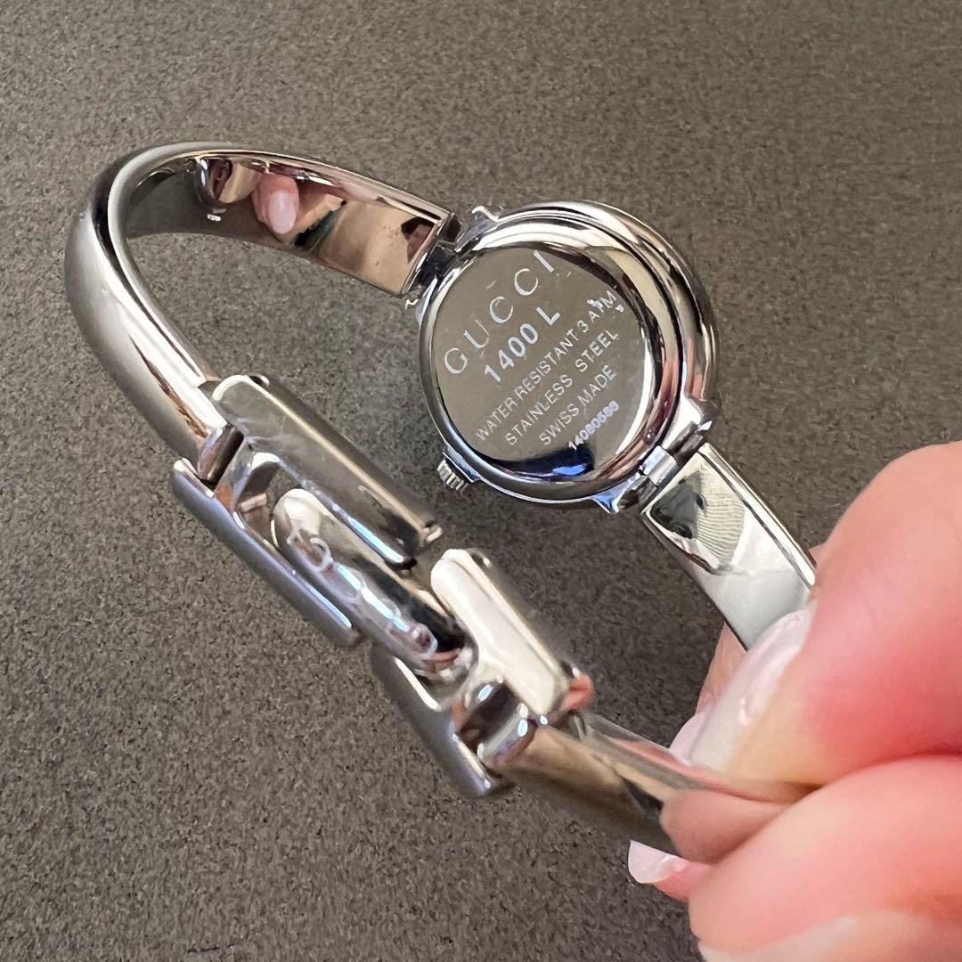 GUCCI / グッチ 1400L レディース 腕時計 シェル GG 美品