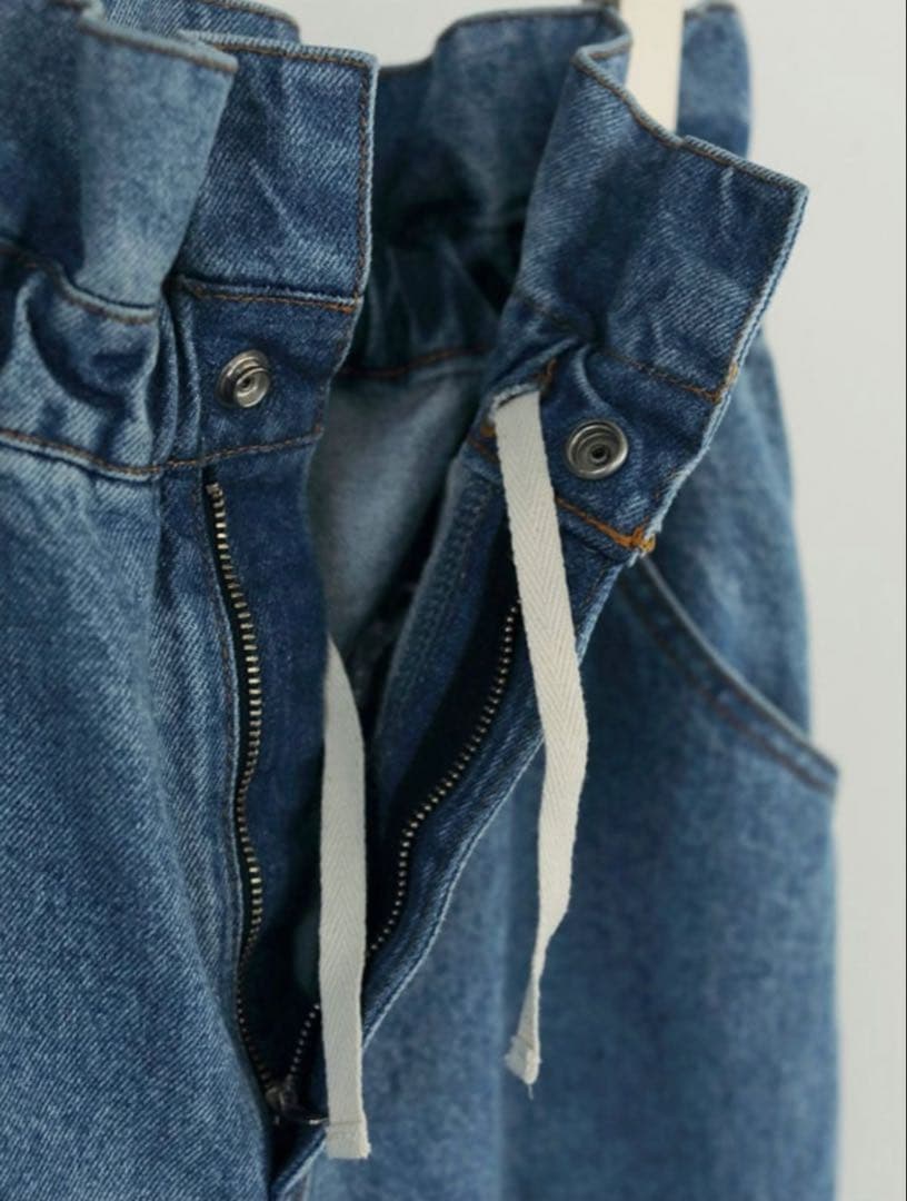 【新品】アンヌーク anuke Waist Tuck Denim デニム　36