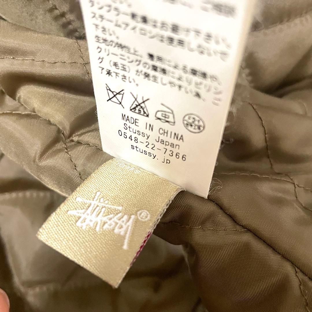 希少　美品　stussy schottブラック ライダースジャケット サイズ36