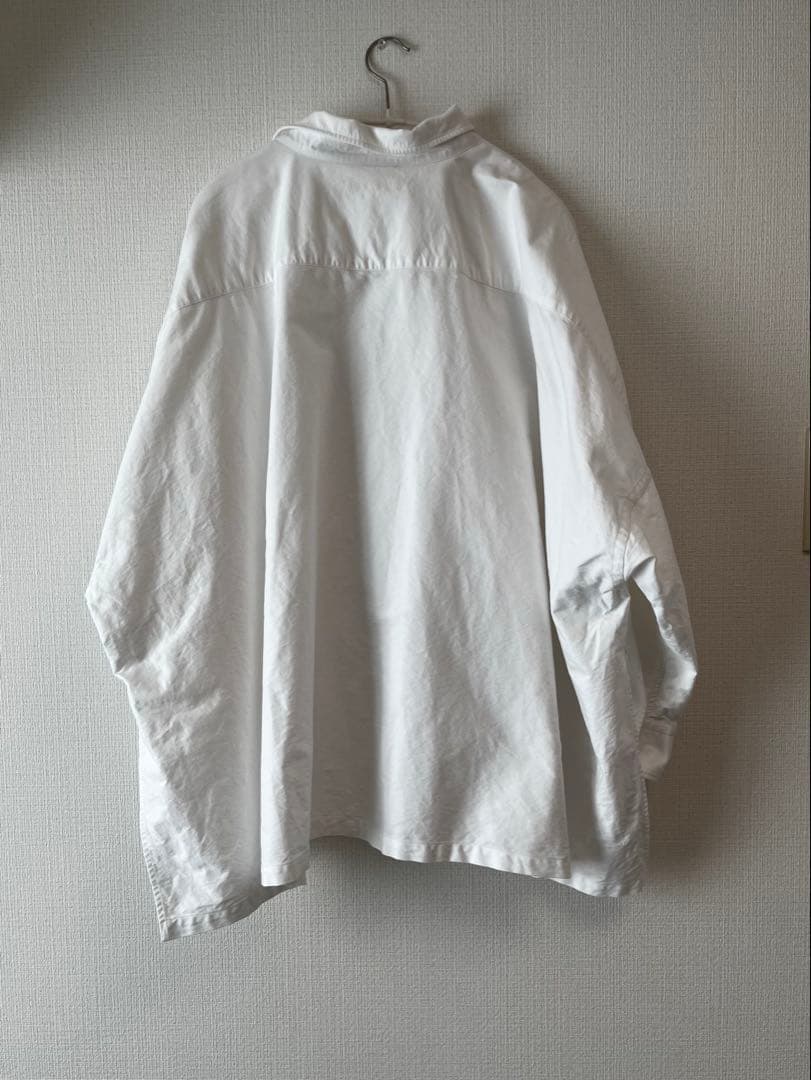Plage OX Poncho シャツ　ホワイト