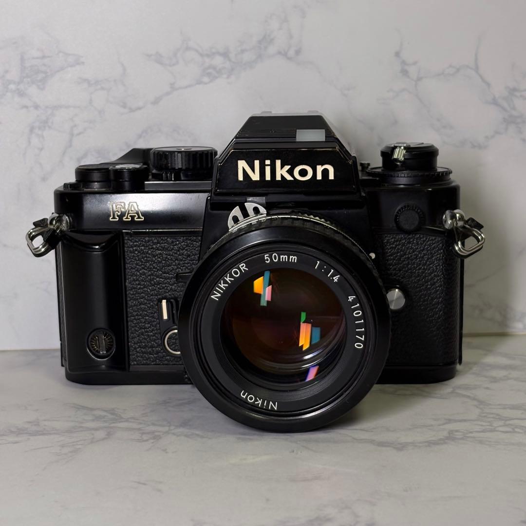 Nikon FA NIKKOR 50mm f/1.4 フィルムカメラ