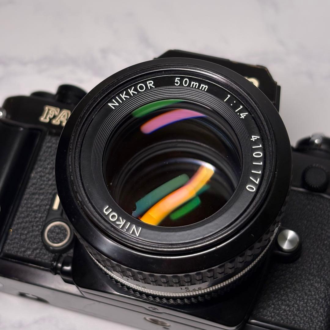 Nikon FA NIKKOR 50mm f/1.4 フィルムカメラ