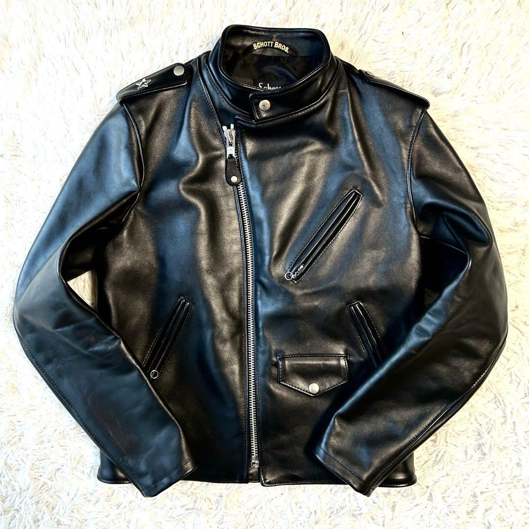 名作✨Schott ショット 603UST ワンスター ライダースジャケット