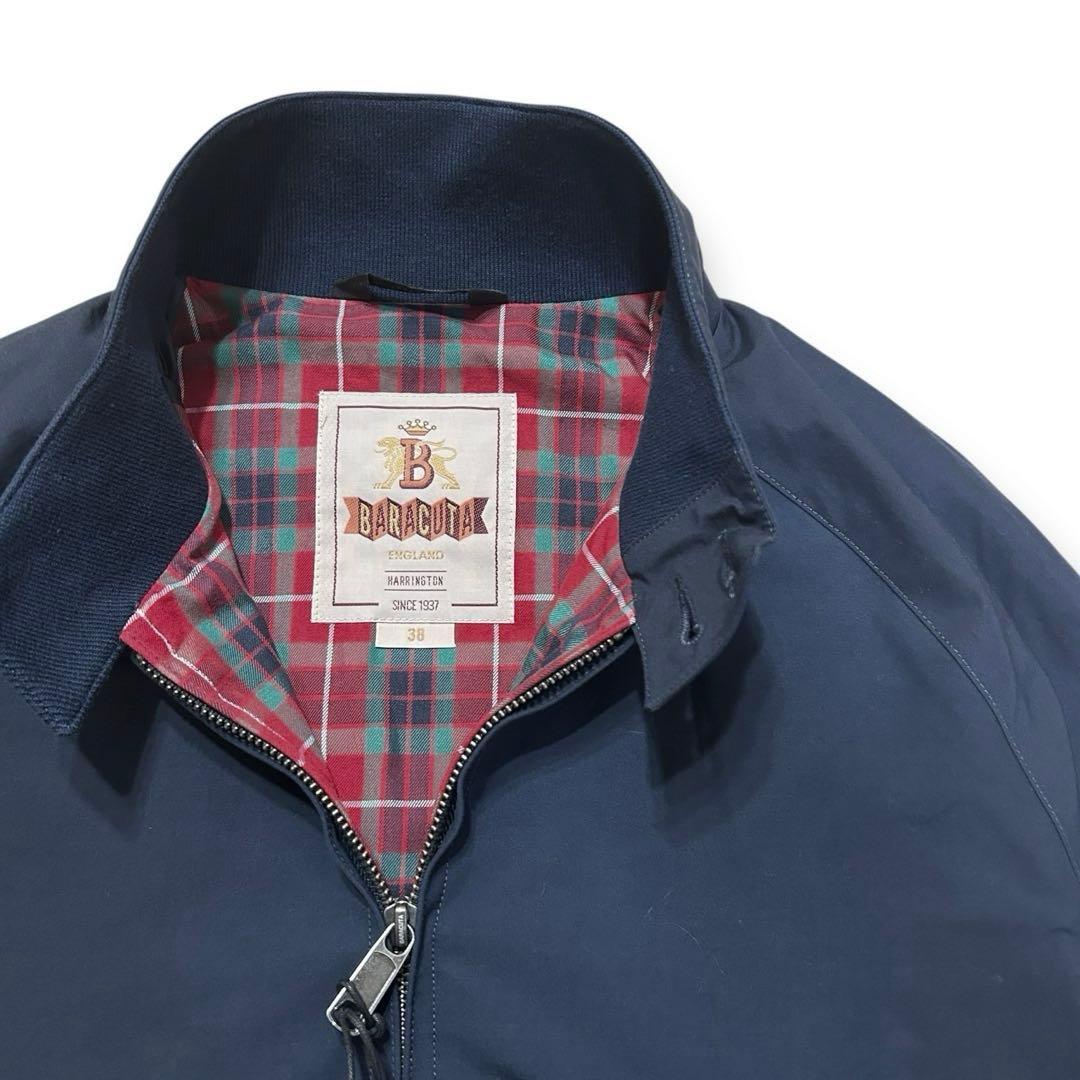 未使用✨BARACUTA ハリントンジャケット G9 38 ネイビー