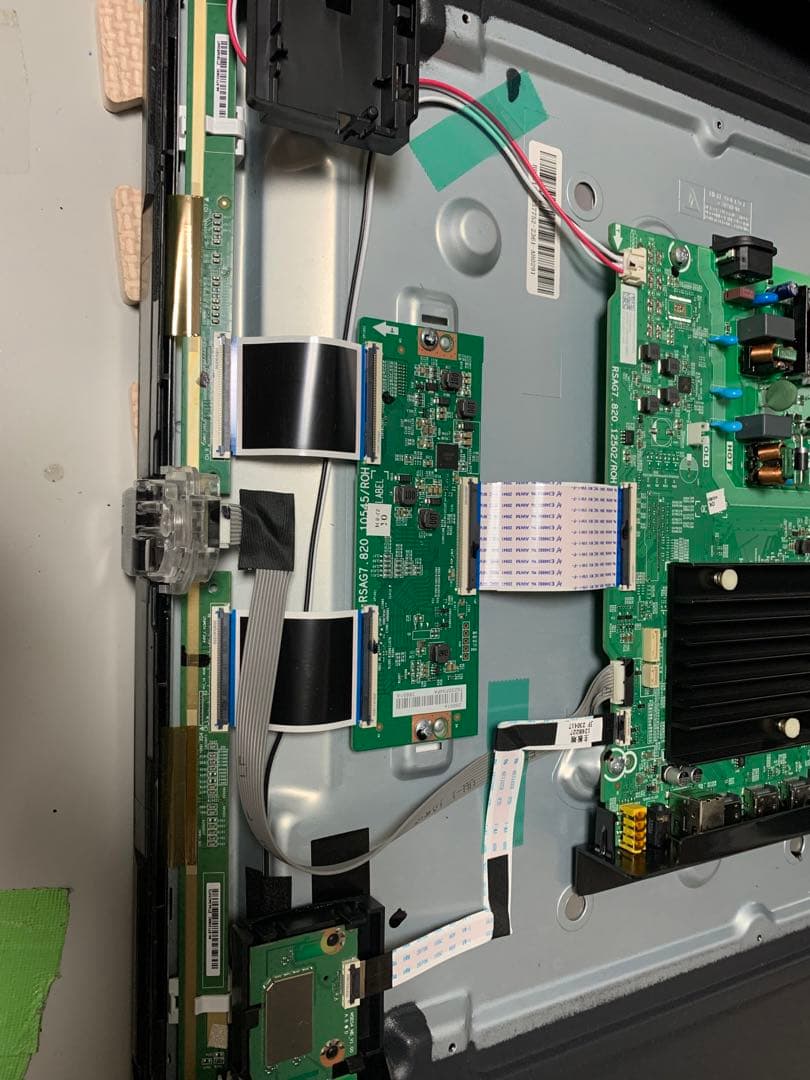 Hisenseハイセンス43V型 液晶 テレビ 43E6Gメイン・電源基盤