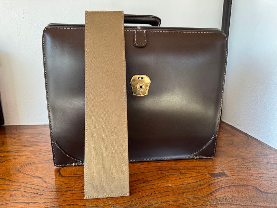 【コニタン様用】廃盤　土屋鞄　細マチ　ダレスバッグ