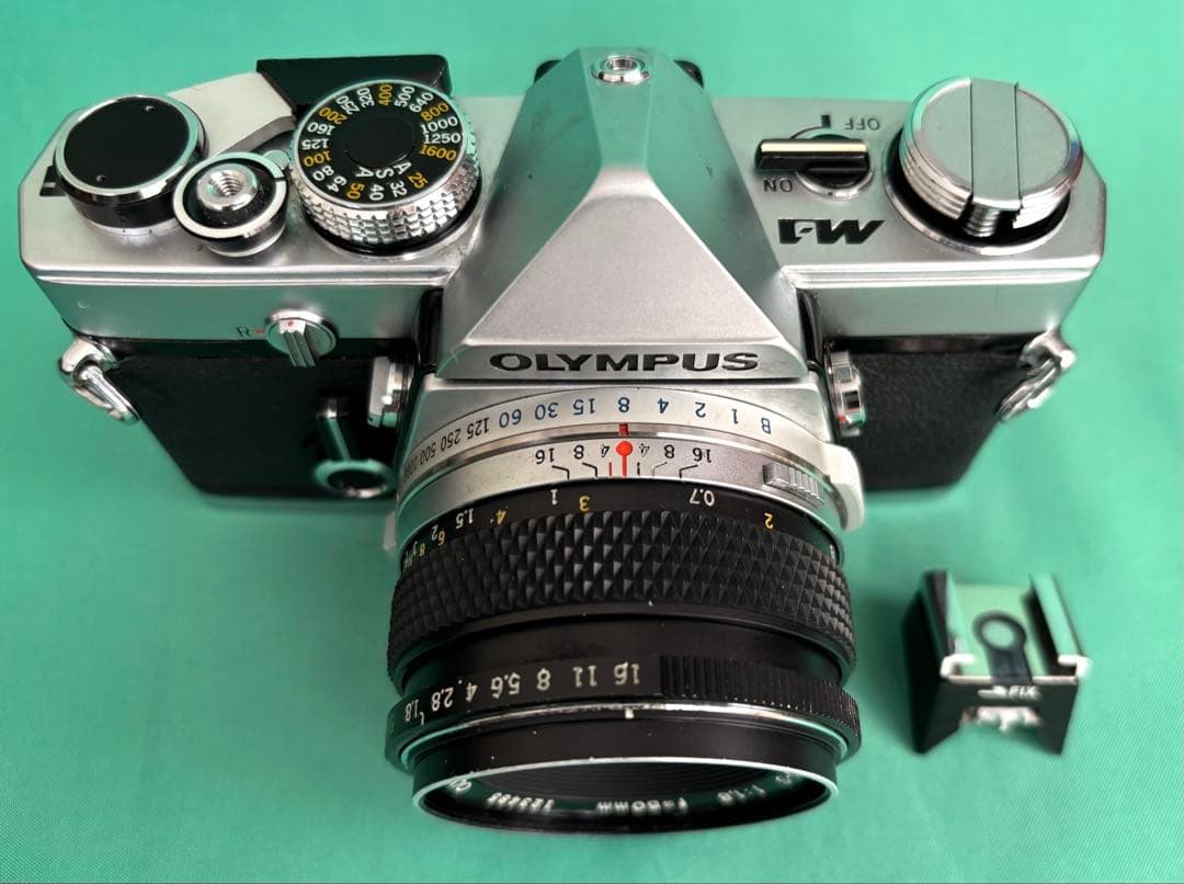 ★ OLYMPUS M-1 (革ケース付) + ★M-SYSTEM 50mm
