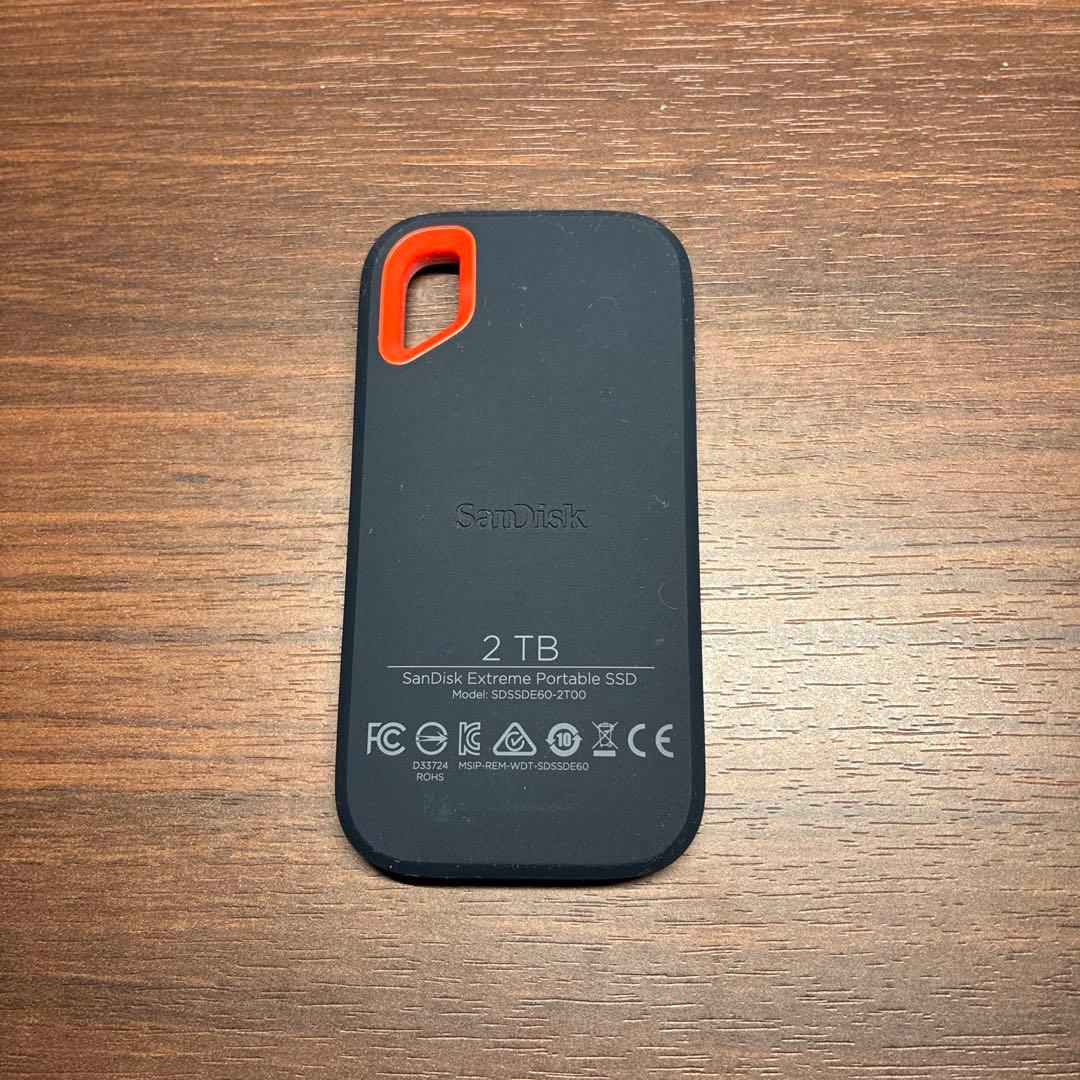 瀬*嫁様 2TB SanDisk Extreme Portable ポータブル