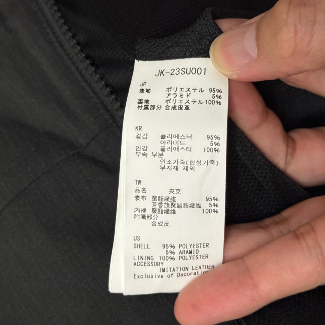 定価4万✨️peak 焚火 FRジャケット 黒 Lサイズ 23SS