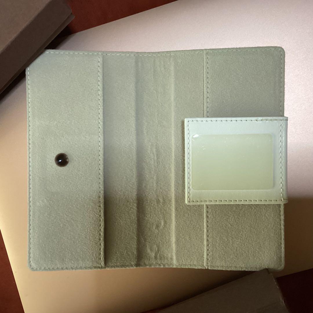 未使用　浅草文庫　スマホケース　八重桜　文庫革