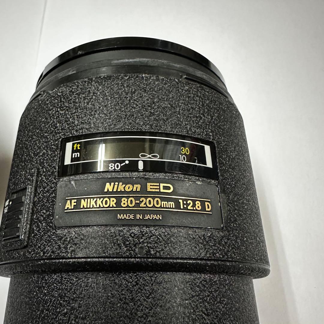 Nikon ED AF NIKKOR 80-200mm 1:2.8レンズ ニコン