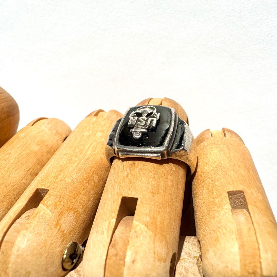 アクセサリー US Navy Ring Sterling Silver Vintage #11