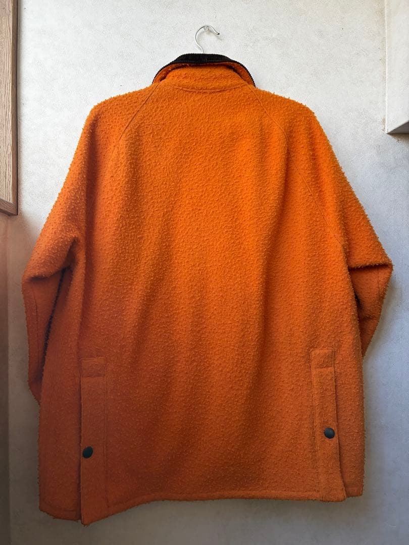 NOAH×Barbour Wool Teddy Casentino jacket