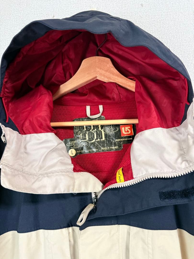 美品 バートン BURTON スノーボードジャケット メンズL スノボウェア