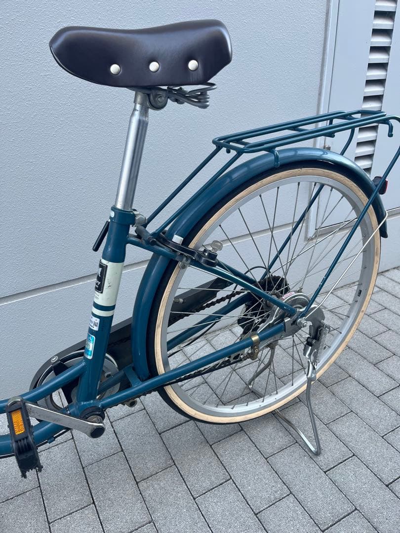 【東京近郊受渡し希望】26インチ自転車　LEDオートライト 6段変速 鍵2個付き