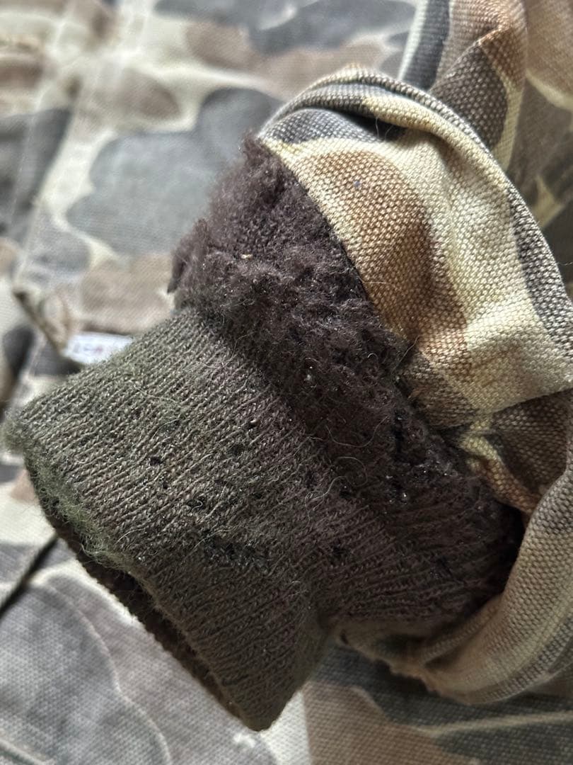 80s Carhartt ハンティングジャケット　ダックカモ