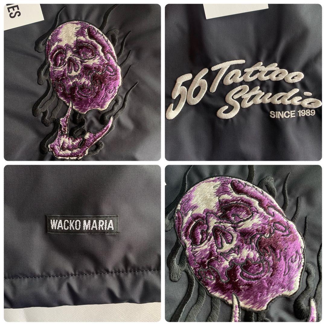 M黒【WACKOMARIA】56 TATTOO JKT／新品タグ付／送料込