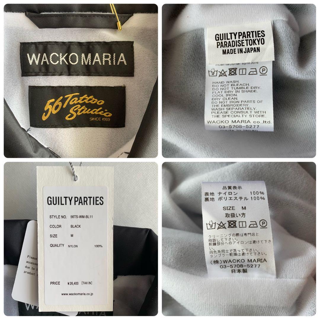 M黒【WACKOMARIA】56 TATTOO JKT／新品タグ付／送料込
