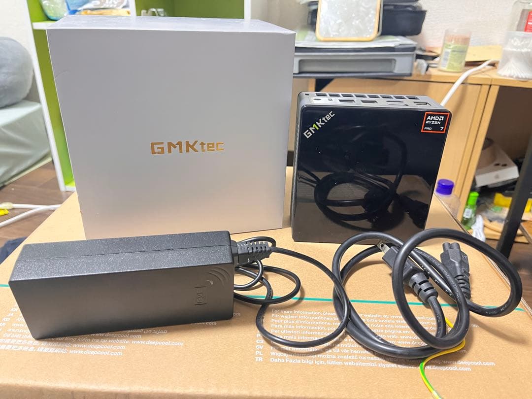 GMKtec Nucbox M7/Ryzen 7 PRO 6850HミニPC