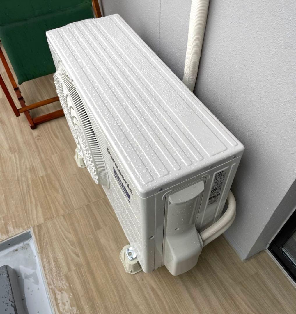 【セット②】Panasonic エオリア CS-401DJ2-W 室外機 14畳