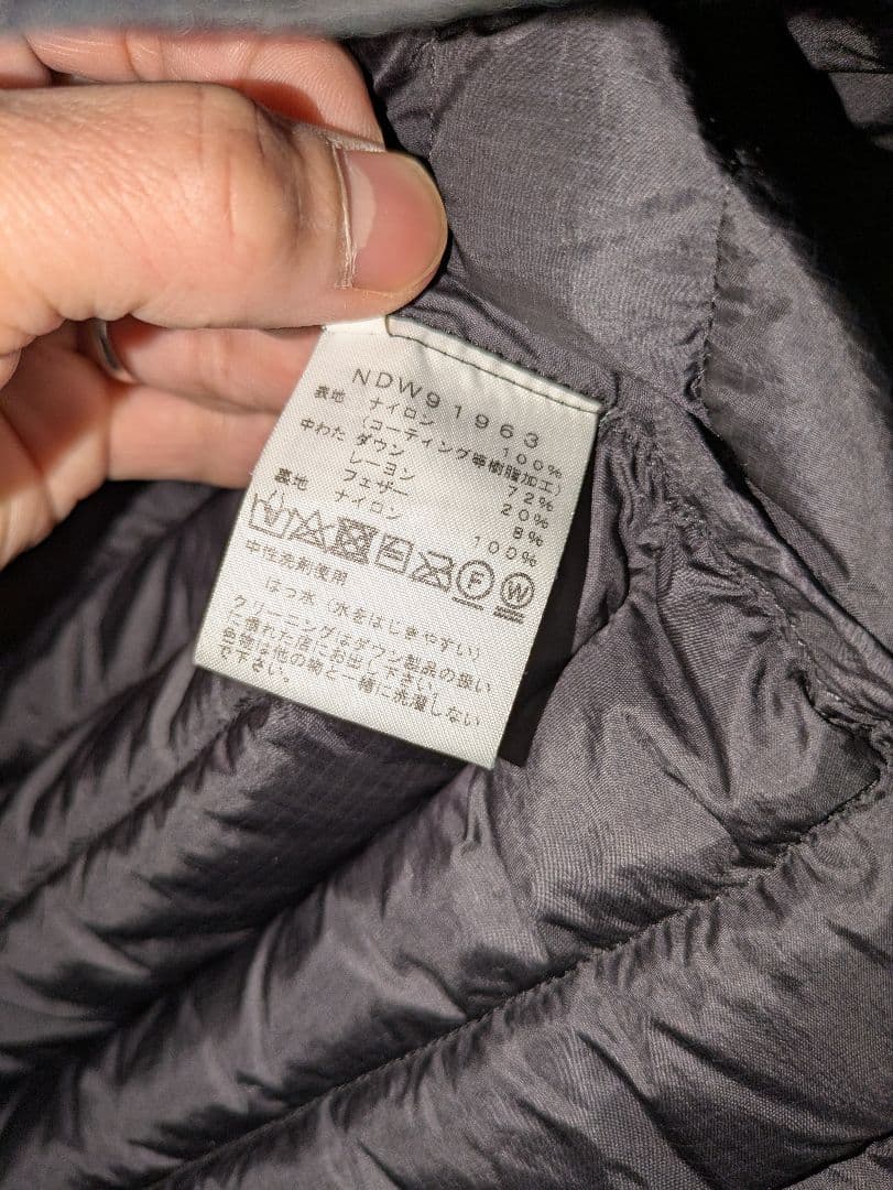 ノースフェイス　NDW91963　ウインドストッパーゼファーシェルコート　L