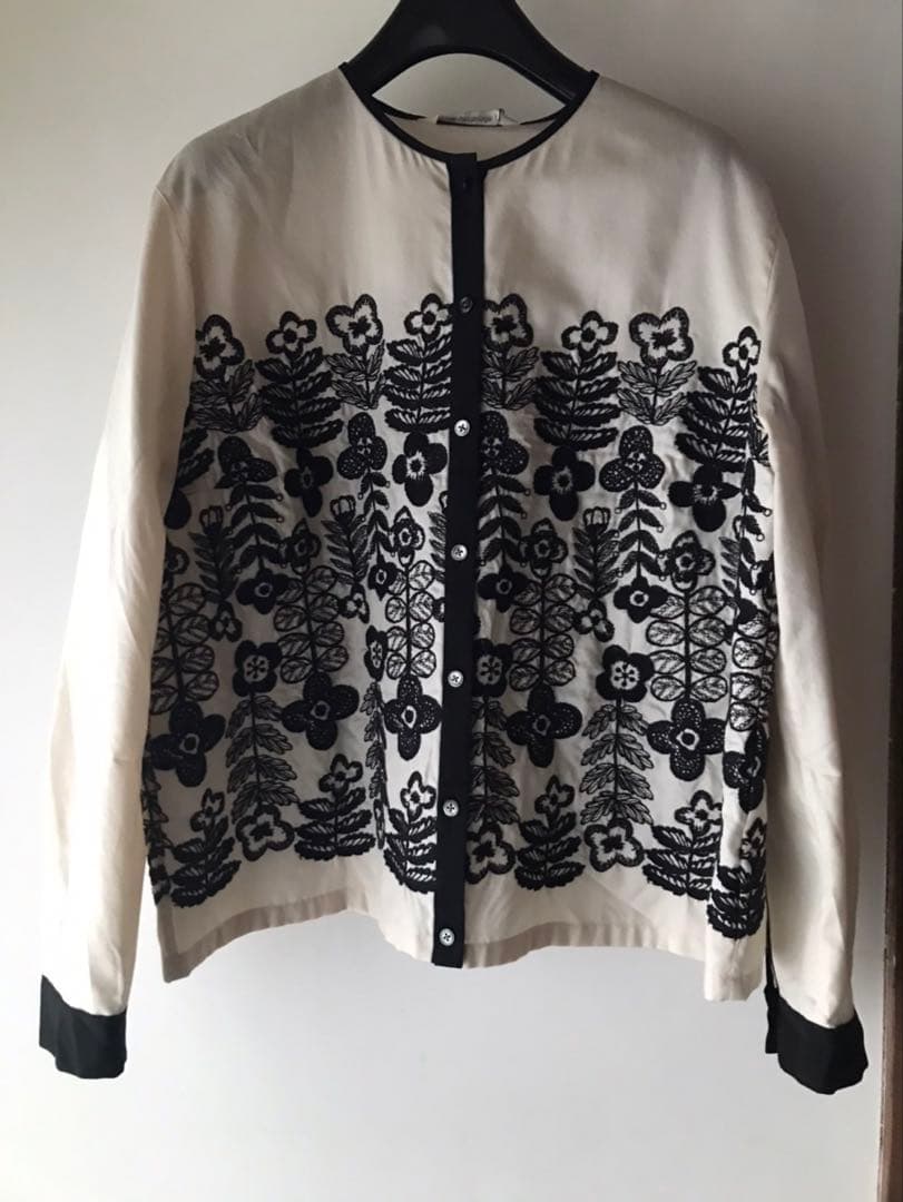 ミナペルホネン swing garden ブラウス⭐︎カラーecruサイズ38