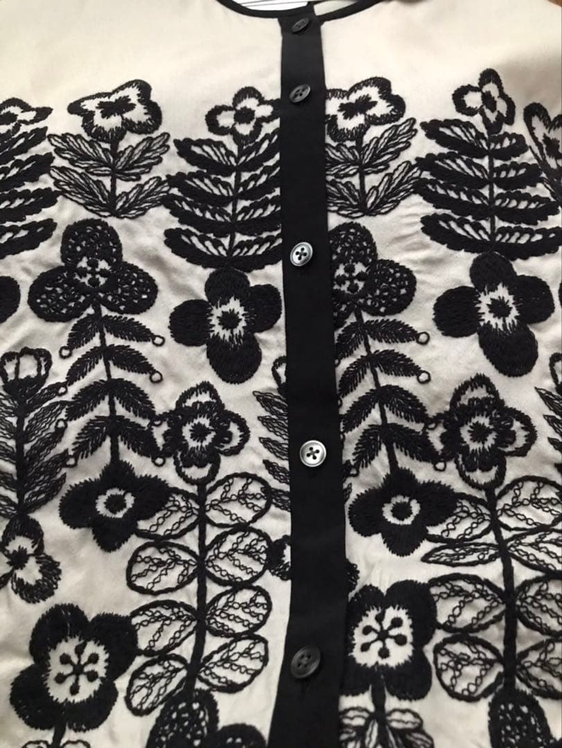 ミナペルホネン swing garden ブラウス⭐︎カラーecruサイズ38