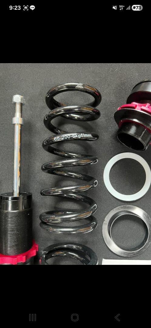 3本新品☆50 プリウス ZVW51 減衰力36段調整式 フルタップ車高調