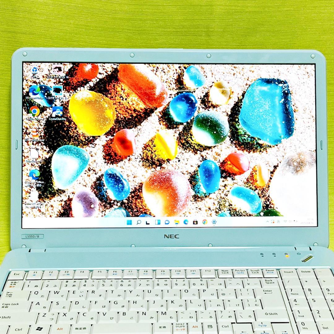 大容量640GB❗️NECノートパソコン❗初期設定済み✨初心者 学生 主婦