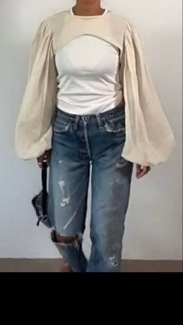 新品未使用　変身ボレロNEO アイボリー　sorm'86