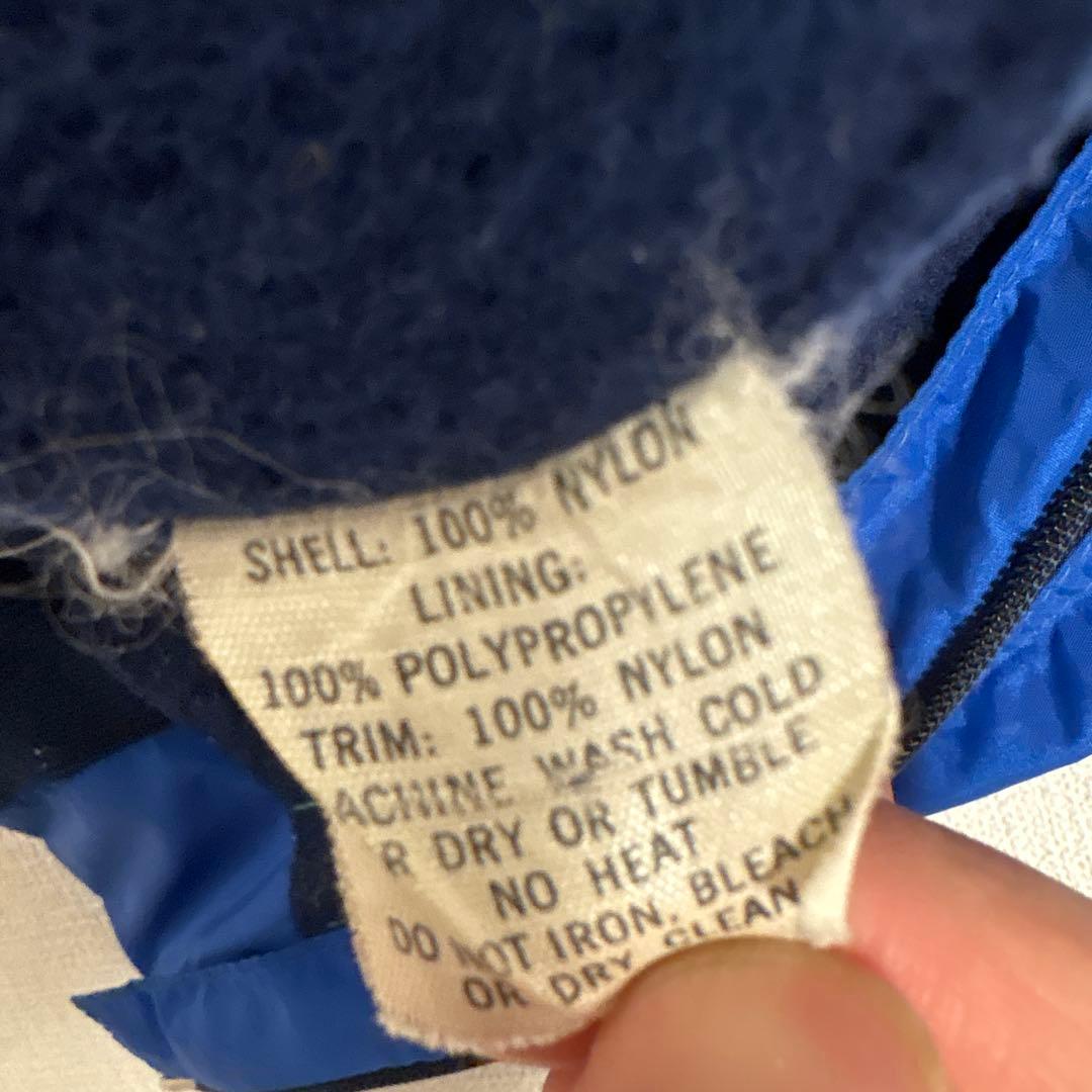 90s　patagonia 青 シェルドシンチラジャケット