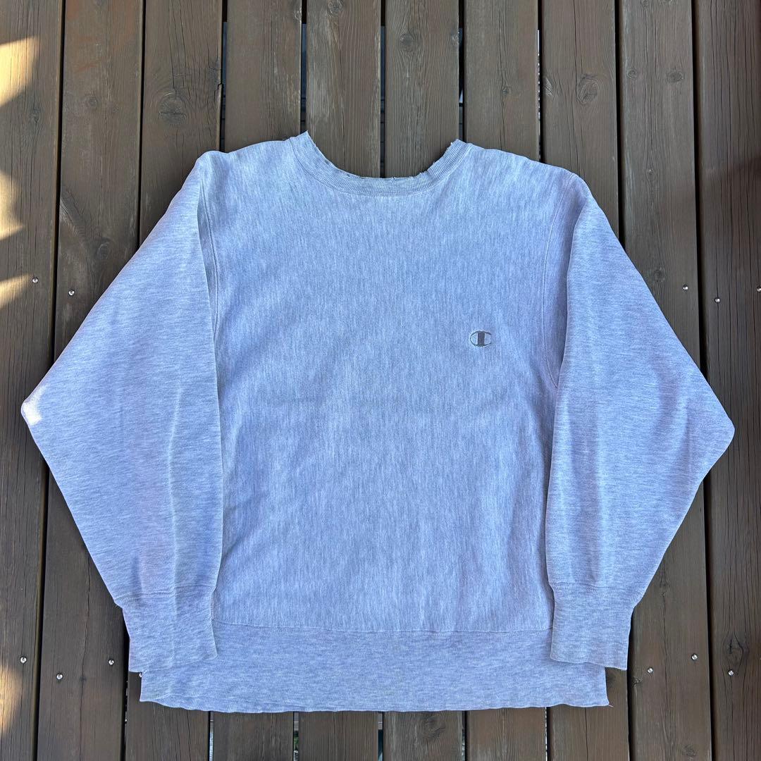 希少 袖目無し Champion リバースウィーブ 80s トリコタグ USA製