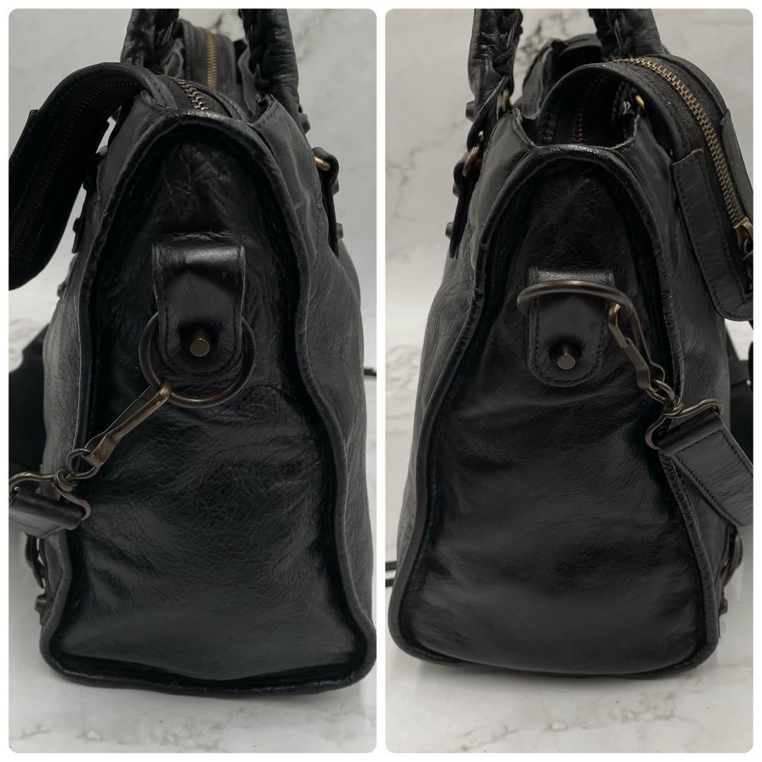 BALENCIAGA シティ クラシック 2WAY ハンドバッグ 115748