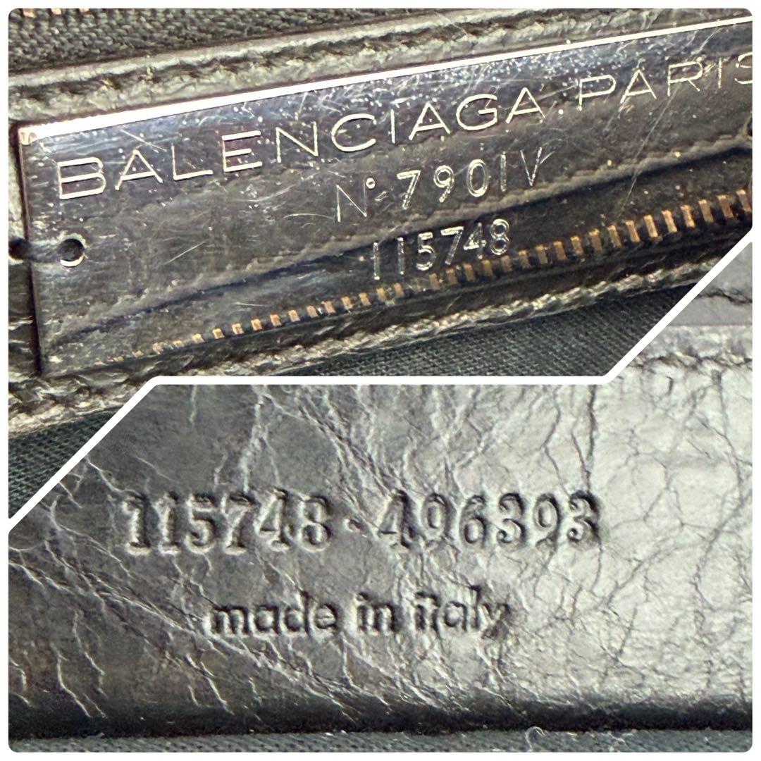 BALENCIAGA シティ クラシック 2WAY ハンドバッグ 115748