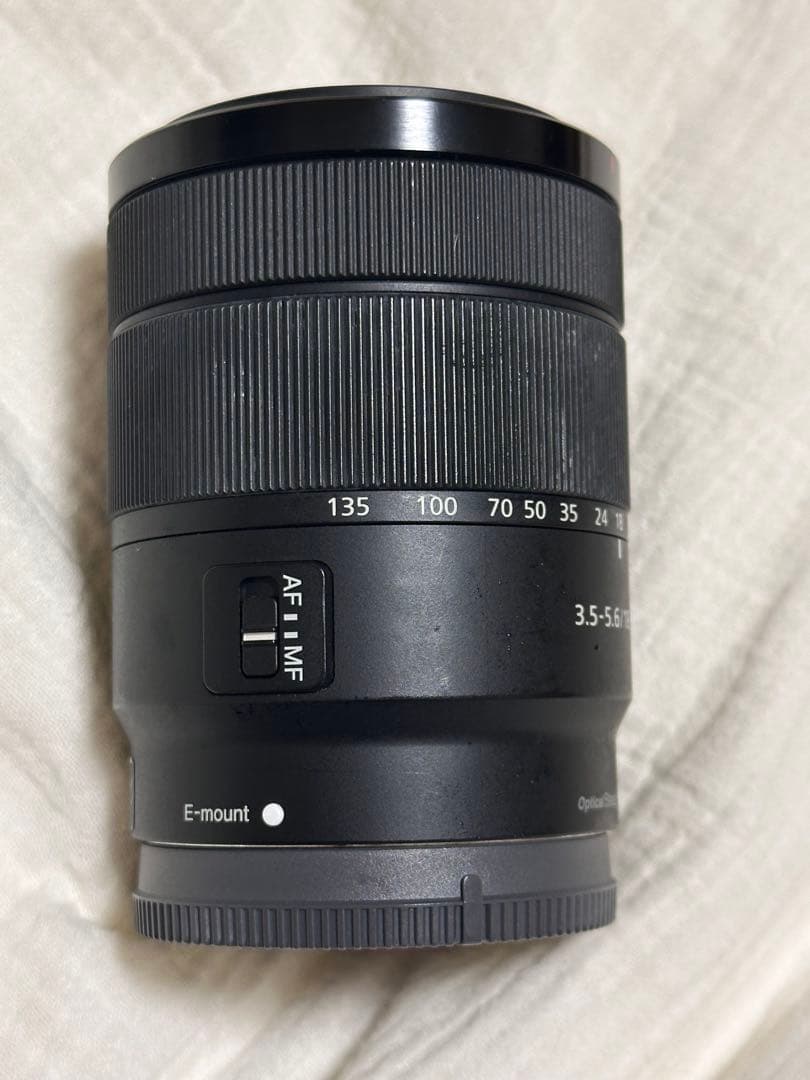 sony ズームレンズ　18-135mm