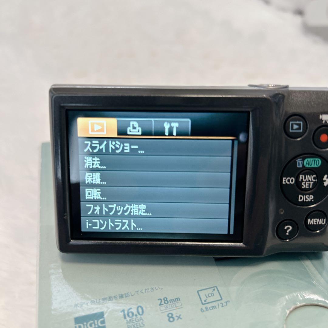 【美品】キャノン IXY130コンパクトデジカメ　外箱 説明書