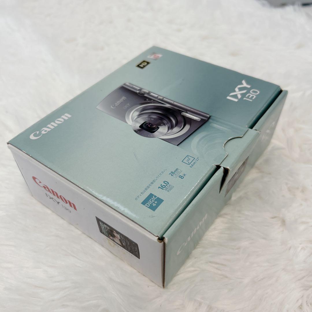 【美品】キャノン IXY130コンパクトデジカメ　外箱 説明書