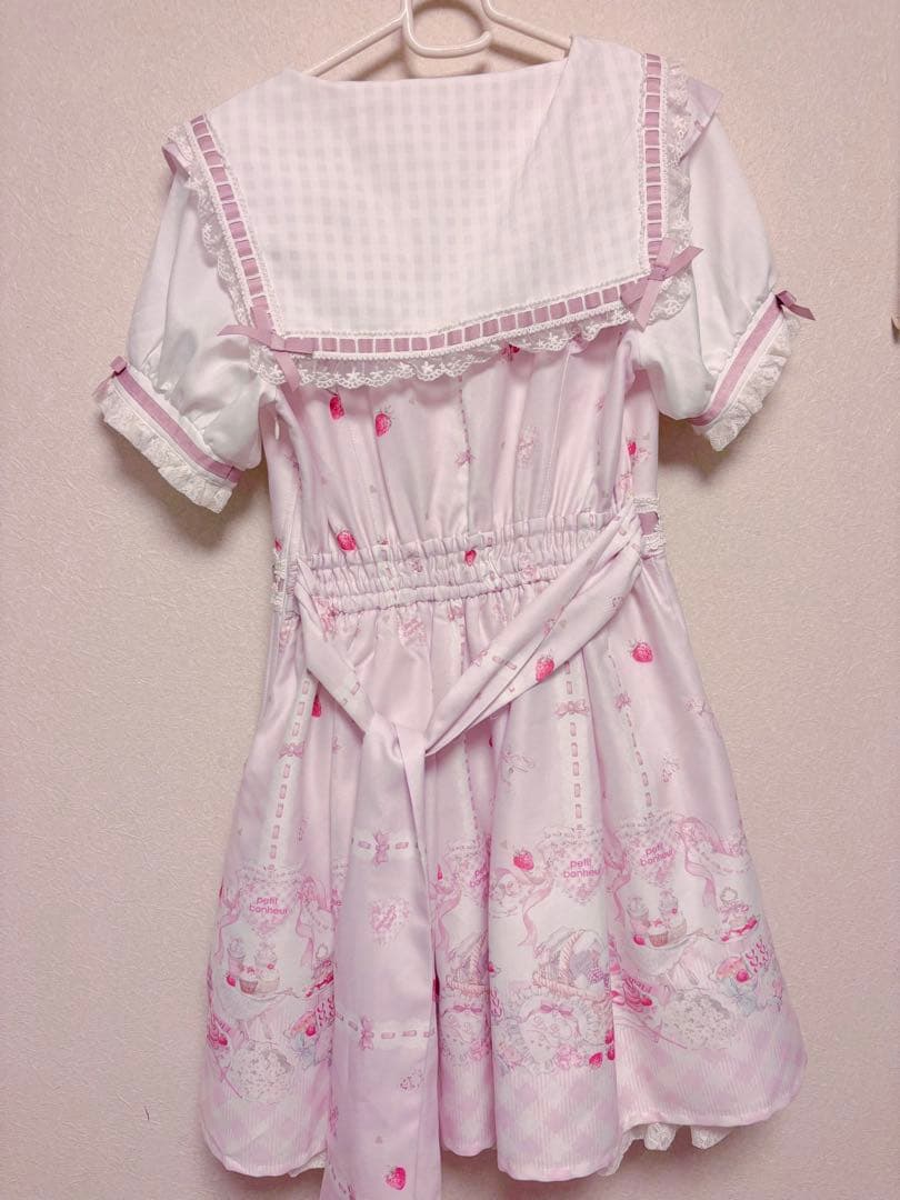 LIZLISA Sugary Treats Picnic柄 ワンピース