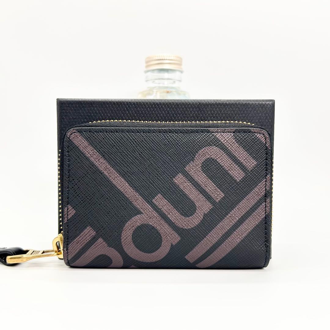 dunhill ダンヒル ラウンドファスナー コンパクト財布 ケース 箱