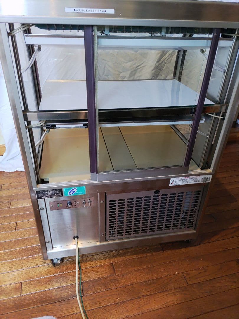 値下げオーホ冷蔵ショウケースOHGU-700 横700奥行き500高さ995