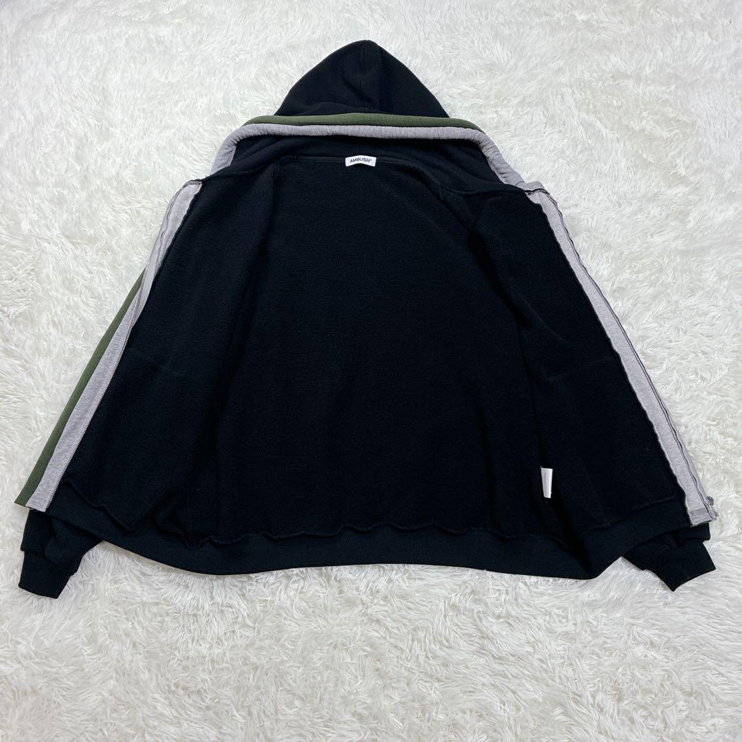 希少✨ サンプル品 アンブッシュ ジップアップ パーカー XL ブラック