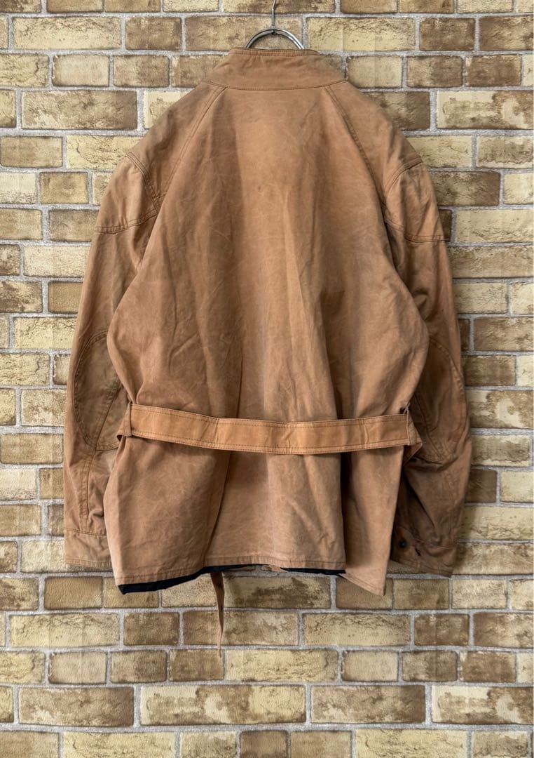 ベルスタッフ　イングランド製　トライアルマスタージャケット　オイルド　XL