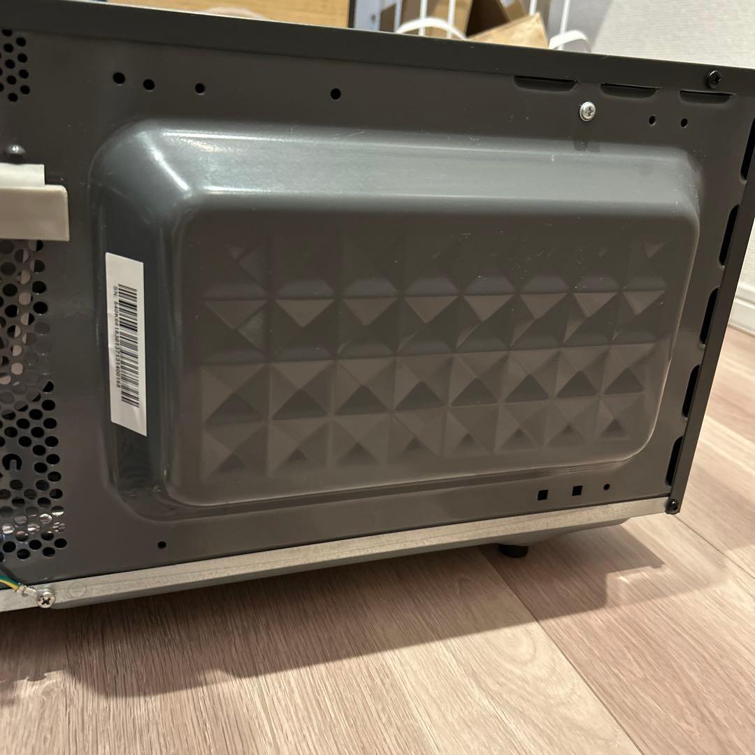 アイリス　電子レンジ 18L フラットテーブル IMB-F187-H グレー