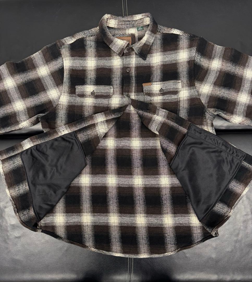 ORVIS black/brown/white オンブレ ヘビネル L/G