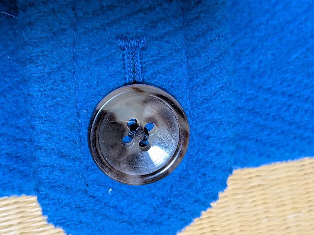 希少Grenfell ダッフルコート 青色