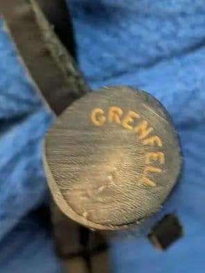 希少Grenfell ダッフルコート 青色